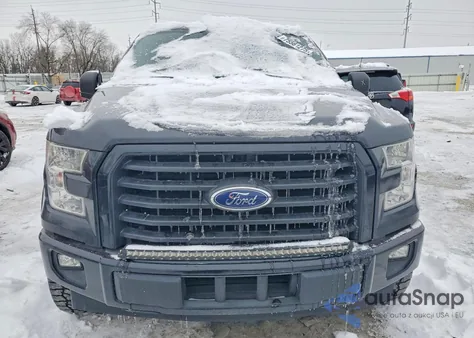 2017 Ford F150 Super Cab from USA, damaged, VIN 1FTEX1CP4HKC88878